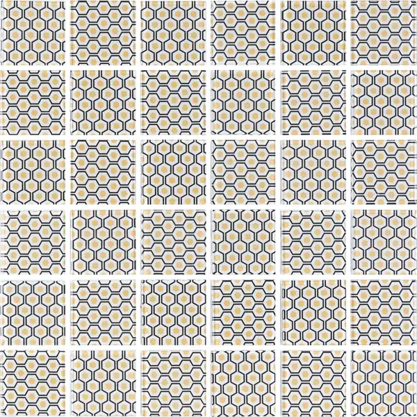 KOTTO Мозаїка скляна GMP 0848002 СС print 2 300x300 (кубик 4,8х4,8) Кераміка Лео УКРАЇНА