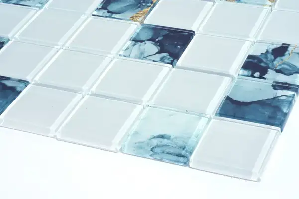 KOTTO Мозаїка скляна GMP 0848034 С2 print 37/ral 7047 300x300 (кубик 4,8х4,8) Кераміка Лео УКРАЇНА