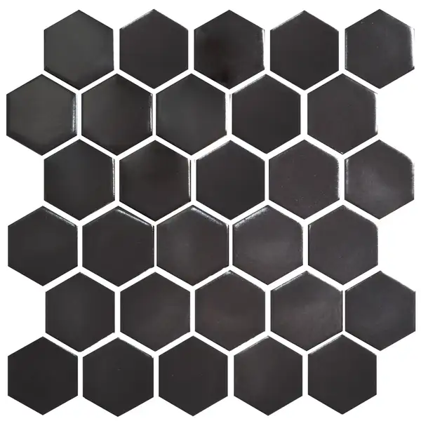 KOTTO Мозаїка HEXAGON H 6006 Choco Brown 295х295х9 Кераміка Лео УКРАЇНА