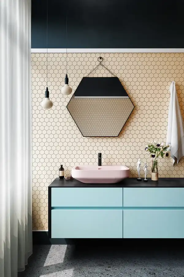 KOTTO Мозаїка HEXAGON H 6007 Bisque 295х295х9 Кераміка Лео УКРАЇНА