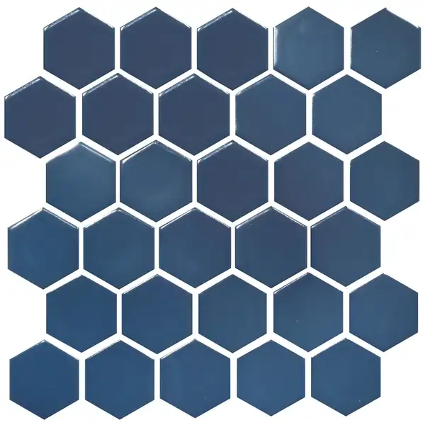 KOTTO Мозаїка HEXAGON H 6008 Steel Blue 295х295х9 Кераміка Лео УКРАЇНА