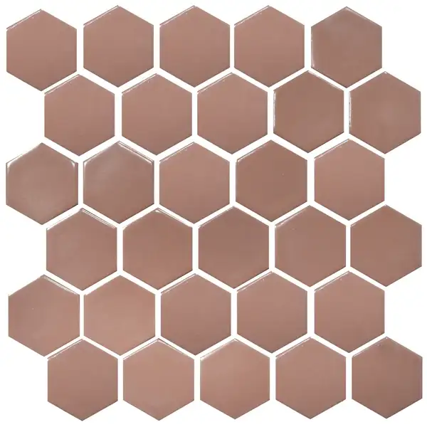 KOTTO Мозаїка HEXAGON H 6011 Hot Pink 295х295х9 Кераміка Лео УКРАЇНА