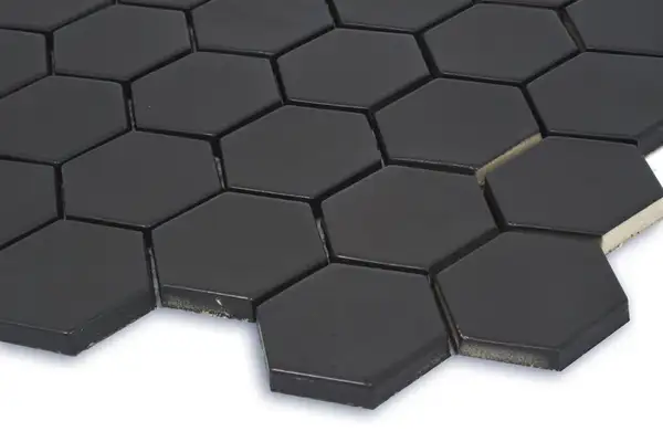 Мозаїка H 6021 Hexagon Black MATT 295x295x9 Котто Кераміка