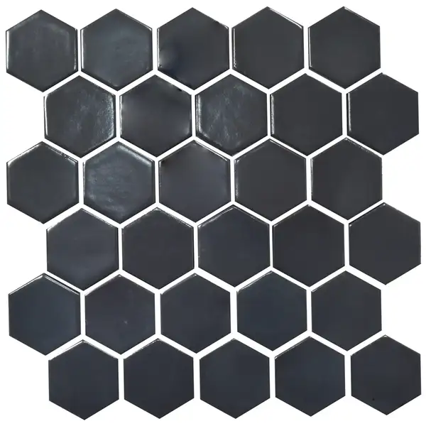 KOTTO Мозаїка H 6022 Hexagon Grafit Black 295x295x9 Котто Кераміка