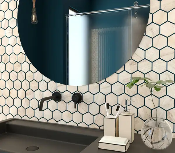 KOTTO Мозаїка HP 6003 Hexagon 295x295x9 Котто Кераміка