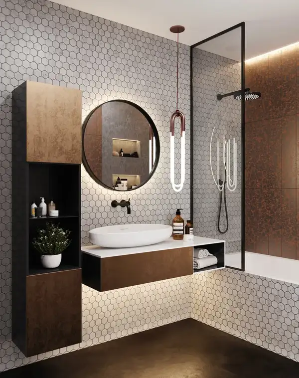 KOTTO Мозаїка HP 6010 MATT Hexagon 295x295x9 Котто Кераміка