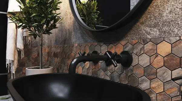 KOTTO Мозаїка HP 6011 MATT Hexagon 295x295x9 Котто Кераміка