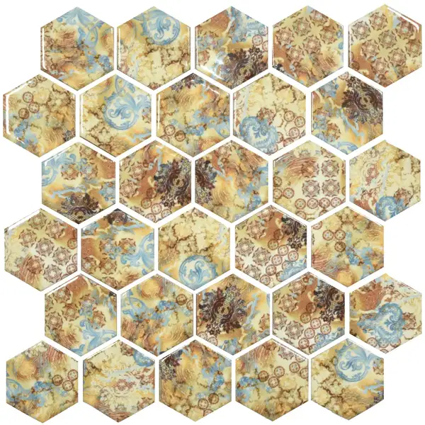 KOTTO Мозаїка HP 6021 Hexagon 295x295x9 Котто Кераміка