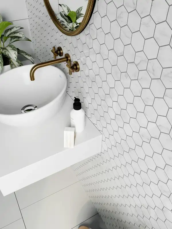 KOTTO Мозаїка HP 6031 Hexagon 295x295x9 Котто Кераміка