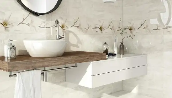 Декор Stone Flowers Beige Inserto 250x750x10 Opoczno (TDZZ1211661705)