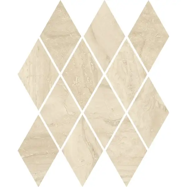 Мозаїка пресована Silence Beige Romb Pillow MAT 20,6x23,7 код 0814 Ceramika Paradyz (M-P-206X237-1-SILE.BEPIL)