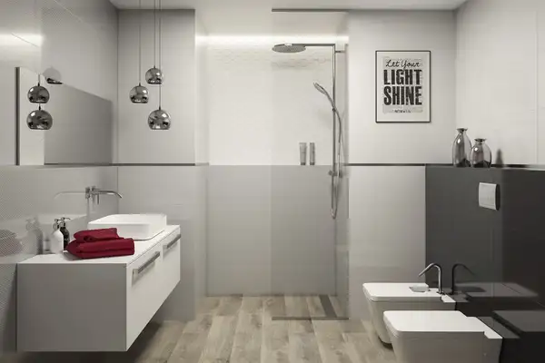 Мозаїка пресована Універсальна Bianco Hexagon Mix 22x25,5 код 1894 Ceramika Paradyz (M-P-220X255-1-UNIW.BIHEMX)