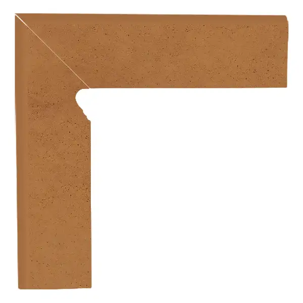 Цоколь Aquarius Brown Лівий 2 ел 8,1x30 код 5458 Ceramika Paradyz (Z---081X300-1-AQUS.BRLE-C)