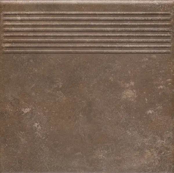 Сходинка пряма Ilario Brown 30x30 код 4856 Ceramika Paradyz (Z---300X300-1-ILAR.BRSP-2)
