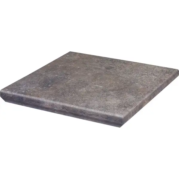 Сходинка з капіносом кутова Viano Grys 33x33 код 1312 Ceramika Paradyz (Z---330X330-1-VIAN.GRKN)