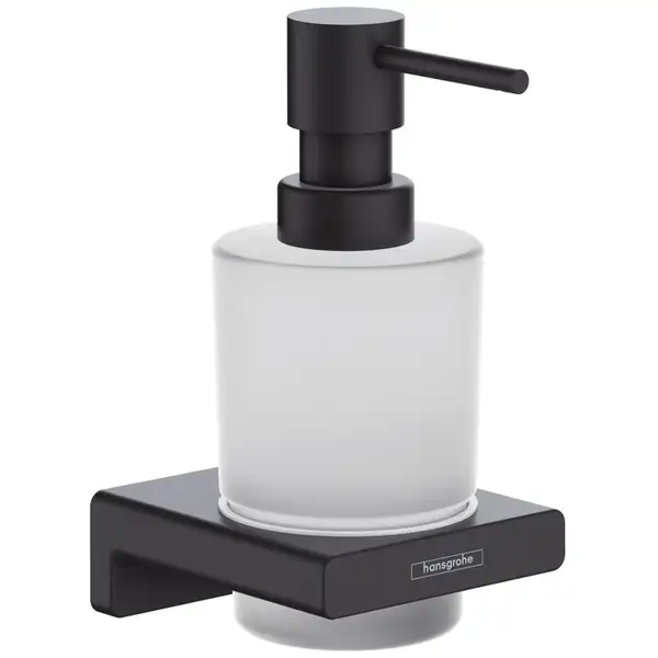 Дозатор рідкого мила Hansgrohe AddStoris, Matt Black (41745670)