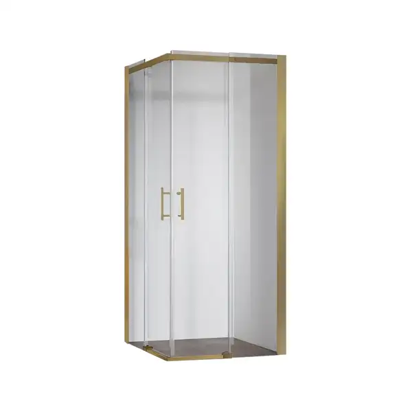 KOER SR SC03 Душова кабіна без піддону, матове золото (KR5358)