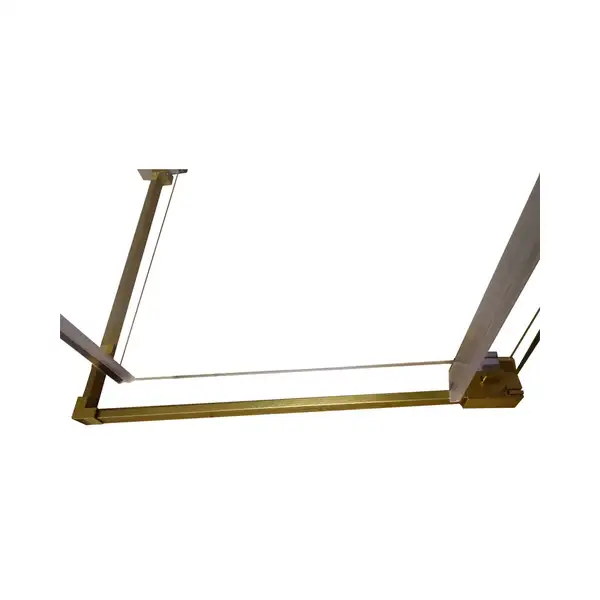 KOER SR SC03 Душова кабіна без піддону, матове золото (KR5358)