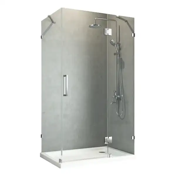 KOER SR SW04 Бічна стінка для душу, прозоре скло, хром (KR5389)