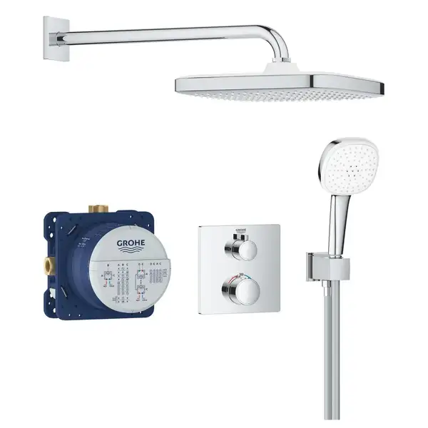 Grohe Grohtherm Душевая система, скрытый монтаж, хром (34871000)