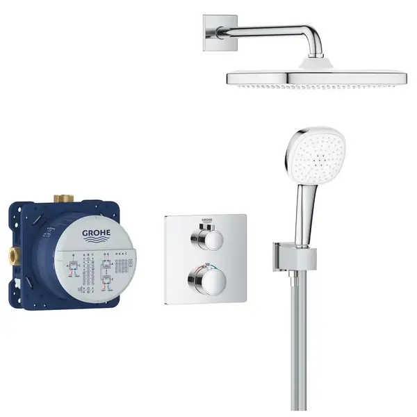 Grohe Grohtherm Душевая система, скрытый монтаж, хром (34871000)