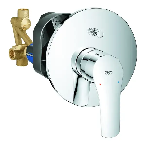 Душова система прихованого монтажу зі змішувачем Grohe Eurosmart New (UA25183004)