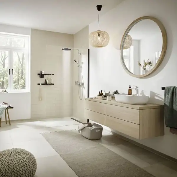Hansgrohe Pulsify Showerpipe 260 1jet, черный матовый (24220670)