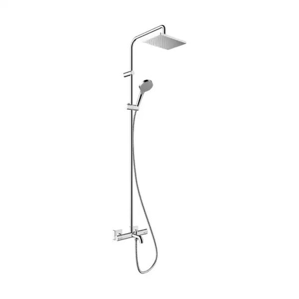 Hansgrohe Vernis Shape Душевая система для ванны, хром (26098000)