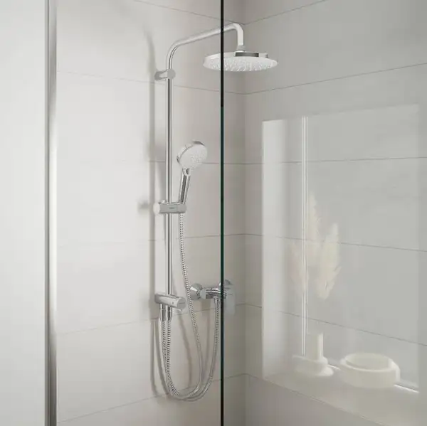 Hansgrohe Vernis Blend Душевая система, черный матовый (26272670)