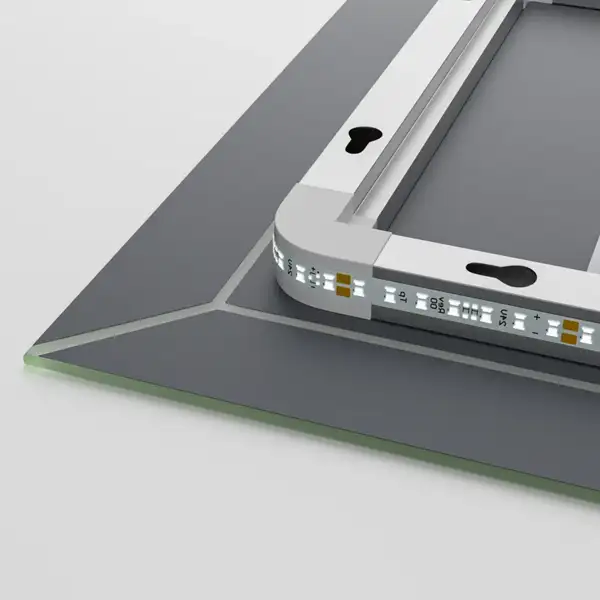 Дзеркало Mixxus Premium CUBIC MR14-70x50-Reverse з Led Touch, Anti-fog, димером, регулятором яскрав (MP6647)