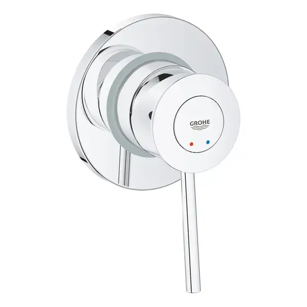 Grohe BauClassic Гигиенический душ со скрытым смесителем, хром (UA2904800S)