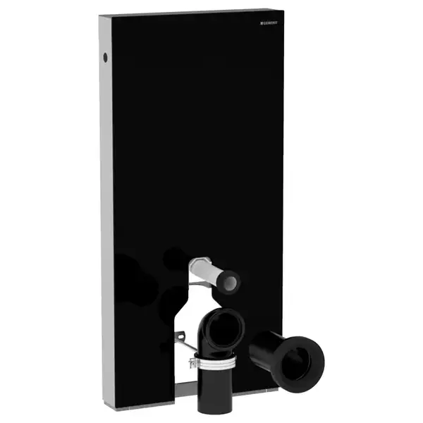 Наружная инсталляция для напольного унитаза 101 см Geberit Monolith, стекло чёрное (131.001.SJ.5) фото 1 Aquada.com.ua