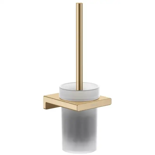 Щітка для унітазу Hansgrohe AddStoris підвісна, Brushed Bronze/скло (41752140)