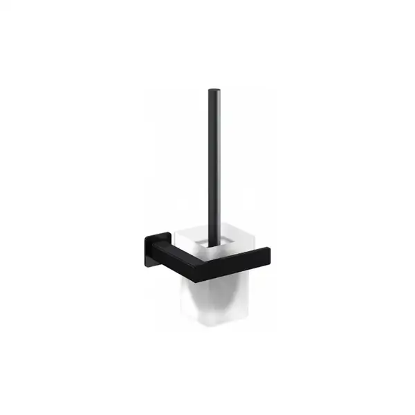 йорж для унітазу Omnires Nelson black mat (NL80620BL)