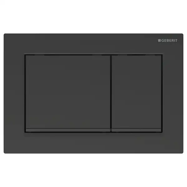 Geberit Omega 30 Клавіша змиву, чорний мат (115.080.16.1)