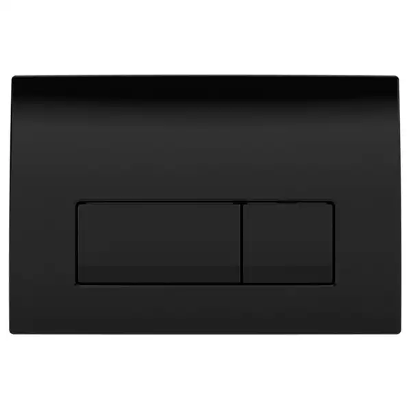 Geberit Delta 50 Клавиша смыва, черный глянец (115.119.DW.1)