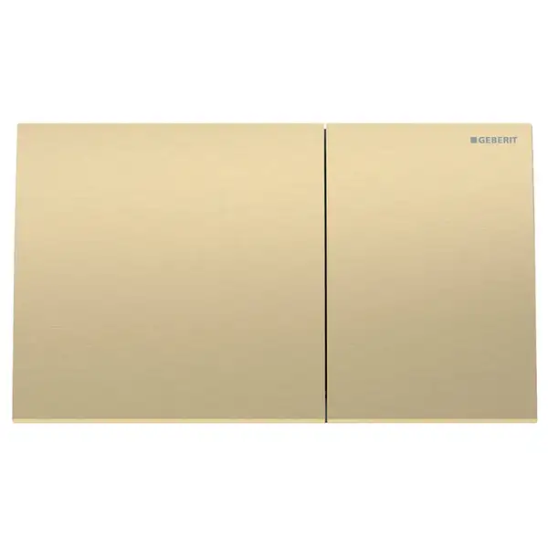 Клавіша змиву Geberit Sigma 50 (корпус та клавіші - хром глянець, панель - скло пісочно-сіре)  115.788.JL.2