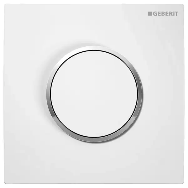 Geberit Sigma 10 Кнопка для пісуара, білий/хром (116.015.KJ.1)