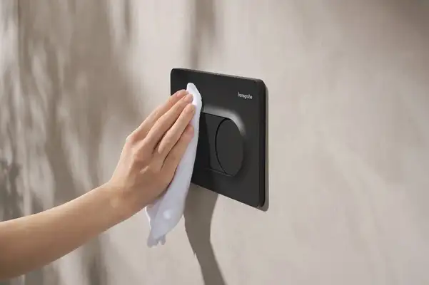 Hansgrohe iFrame Original S Кнопка змиву, Матовий чорний (66002670)