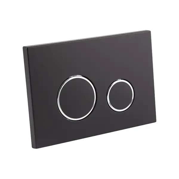 Qtap Nest Клавіша змиву, матовий чорний (QT0111M11V1146MB)