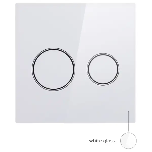 Панель смыва для унитаза Qtap Nest UNI QT0211P01V1176W