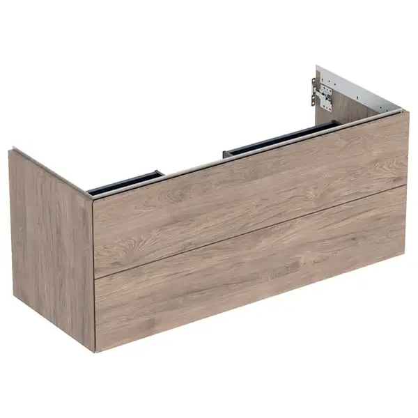 Тумба подвесная Geberit One 120 х 47 х h50,4 см, цвет - орех тёмный 505.265.00.6