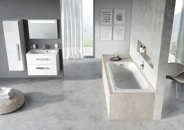Шафка під умивальник SD 600 CHROME II white-white, RAVAK (X000000918)