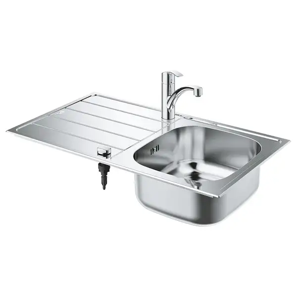 Комплект кухонної мийки і змішувача Grohe K200 (31565SD1)