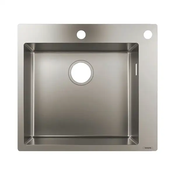 Hansgrohe S71 S712-F450 Мийка кухонна, нержавіюча сталь (43305800)