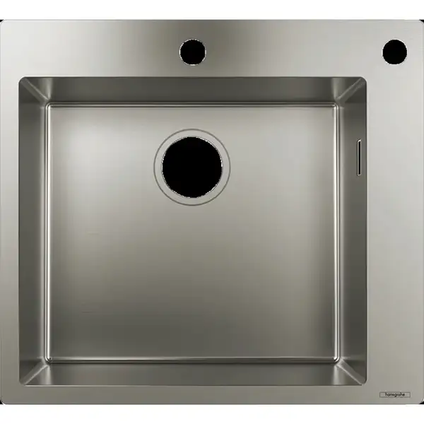 Hansgrohe S71 S712-F450 Мийка кухонна, нержавіюча сталь (43305800)
