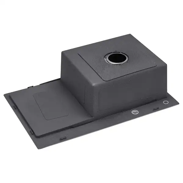 Kroner KRP PVD Schwarze-7849RHM Кухонна мийка, чорна