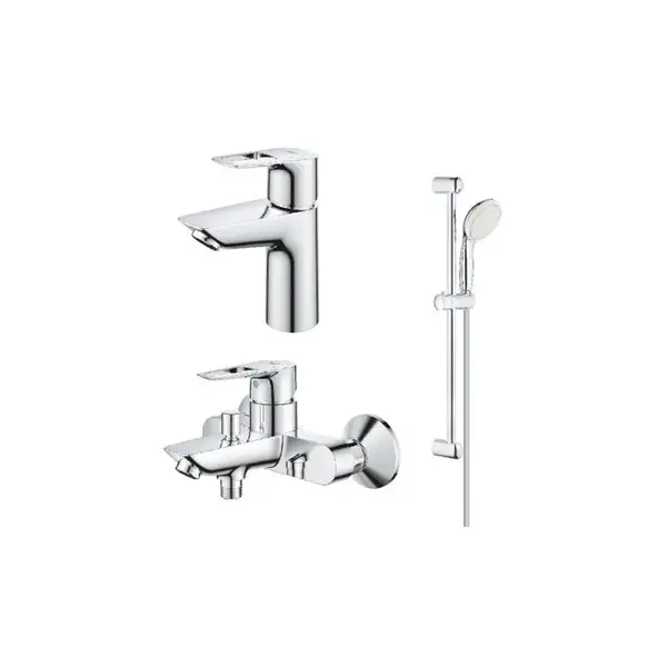 Набір змішувачів для ванни Grohe BauLoop, хром (UA123214S0)