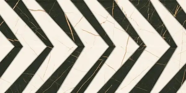 PARADYZ Fancy White STR Плитка стінова, біла (SS--300X600-1-FANC.WH)