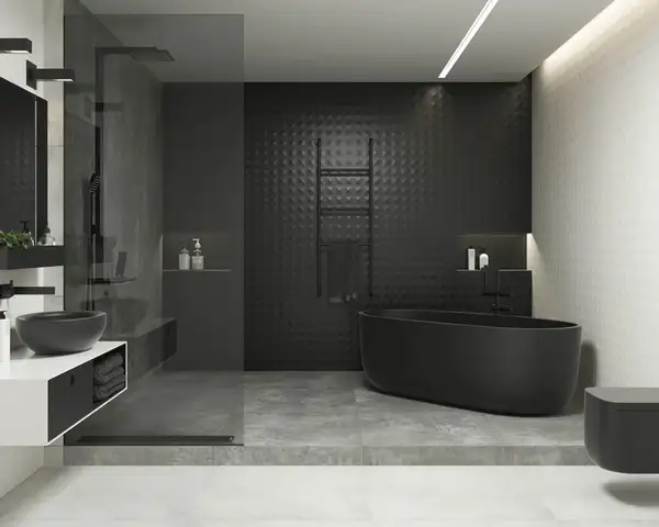 Плитка стінова Modul Bianco A STR 30x60 код 5577 Ceramika Paradyz (SS--300X600-1-MODU.BIA--2)